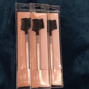 NWOT (3) ELF Brow Com and Brush